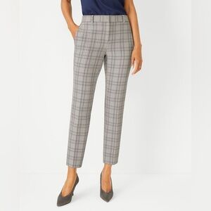 Ann Taylor The Tall Everyday Ankle Pant in Plaid